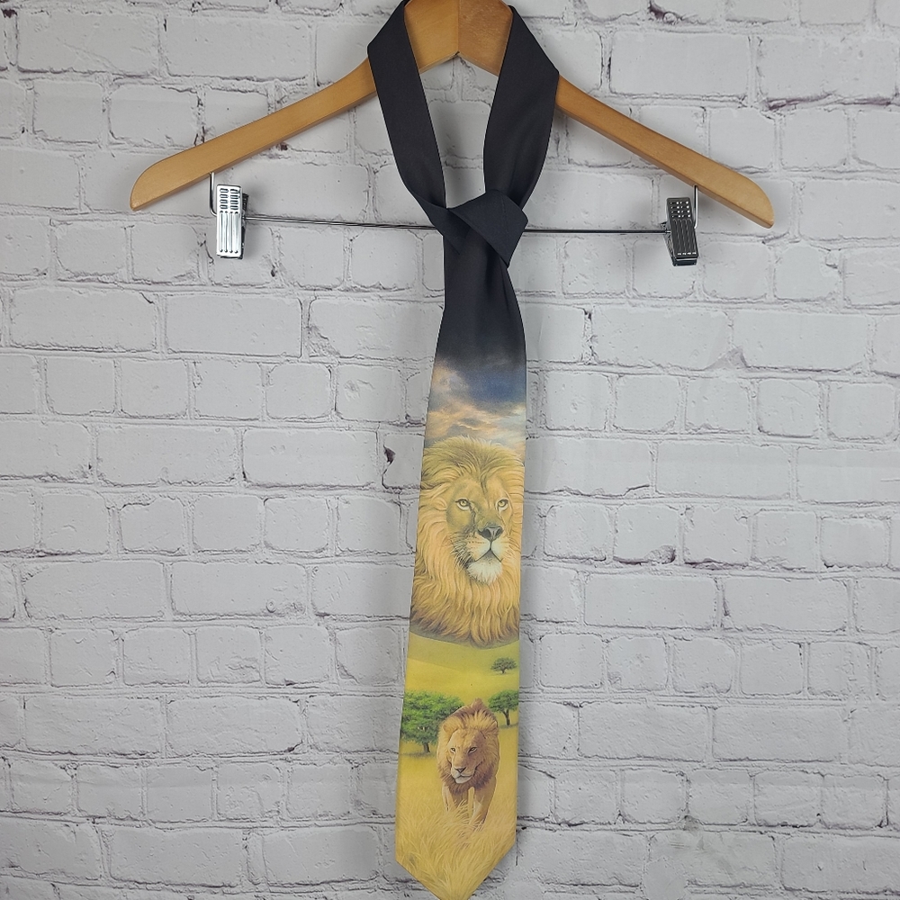 Ralph Marlin Jungle Lion Tie